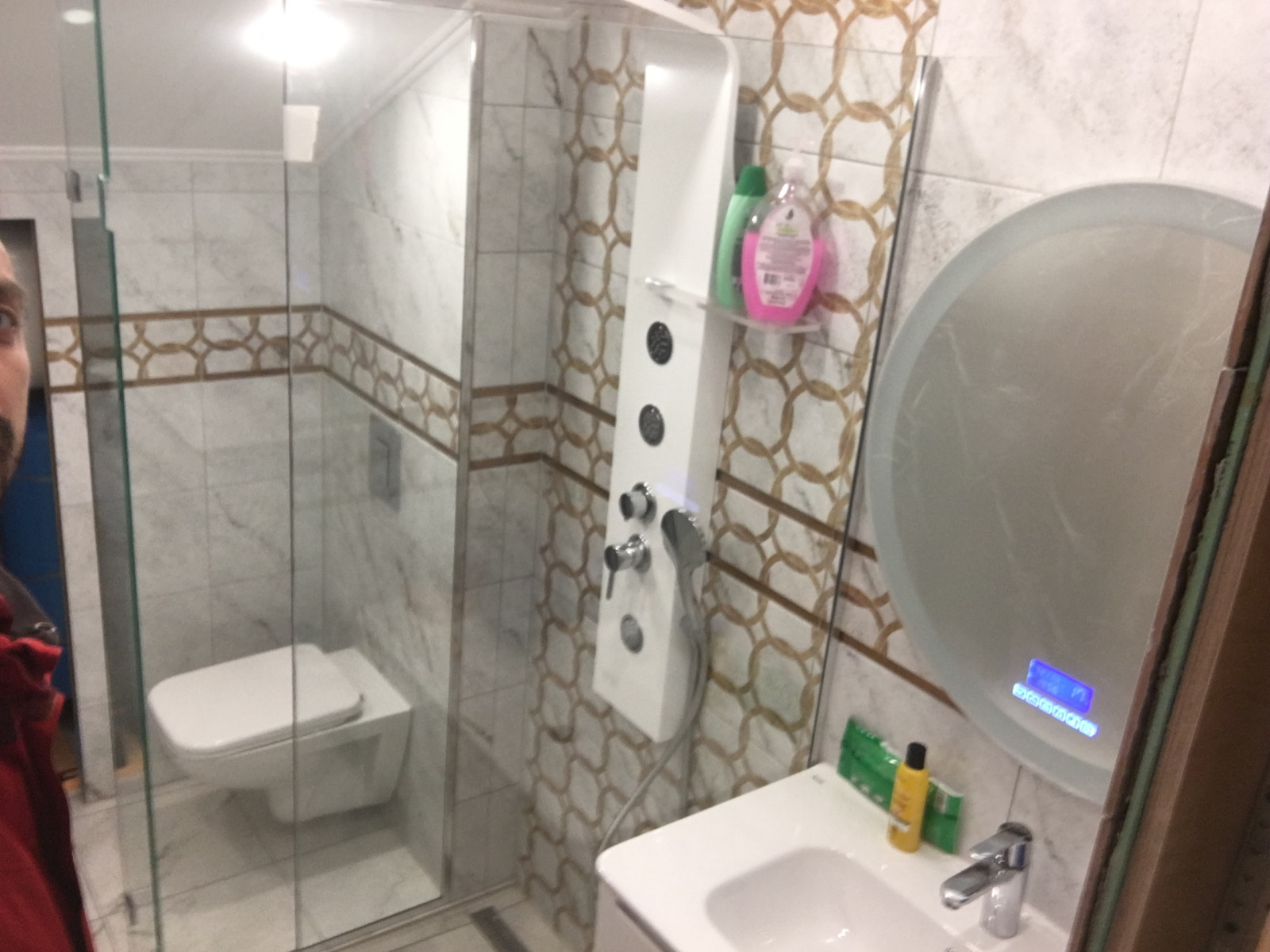 Ванная комната в деревянном доме