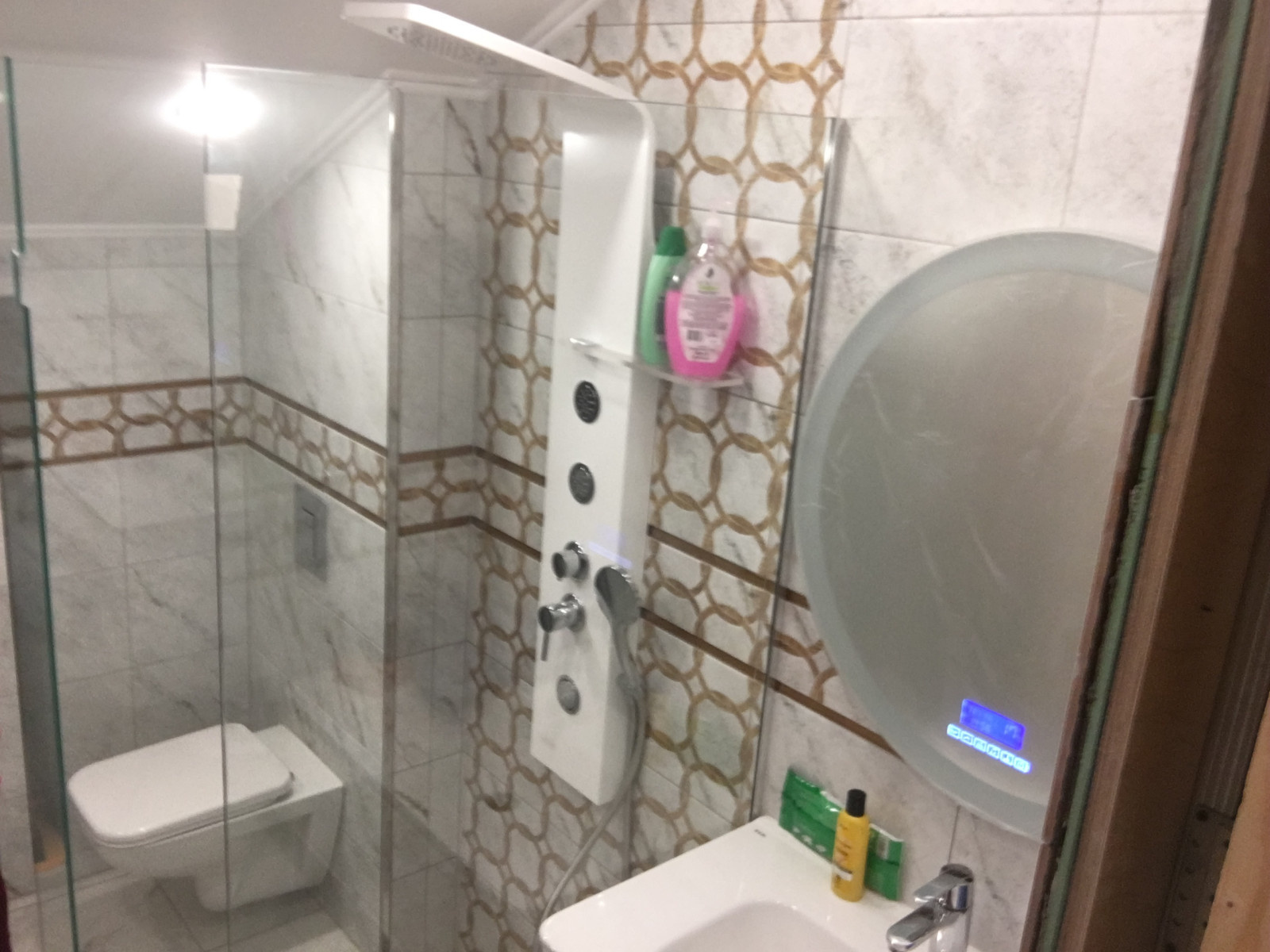 Ванная комната в деревянном доме