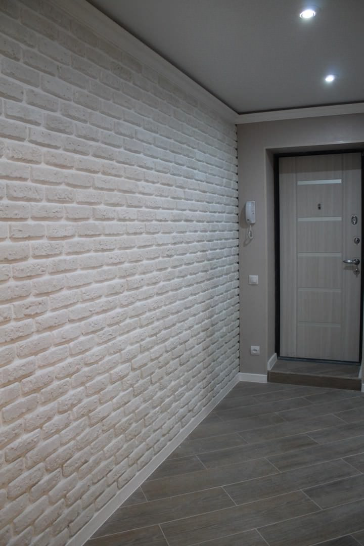 Укладка декоративного кирпича