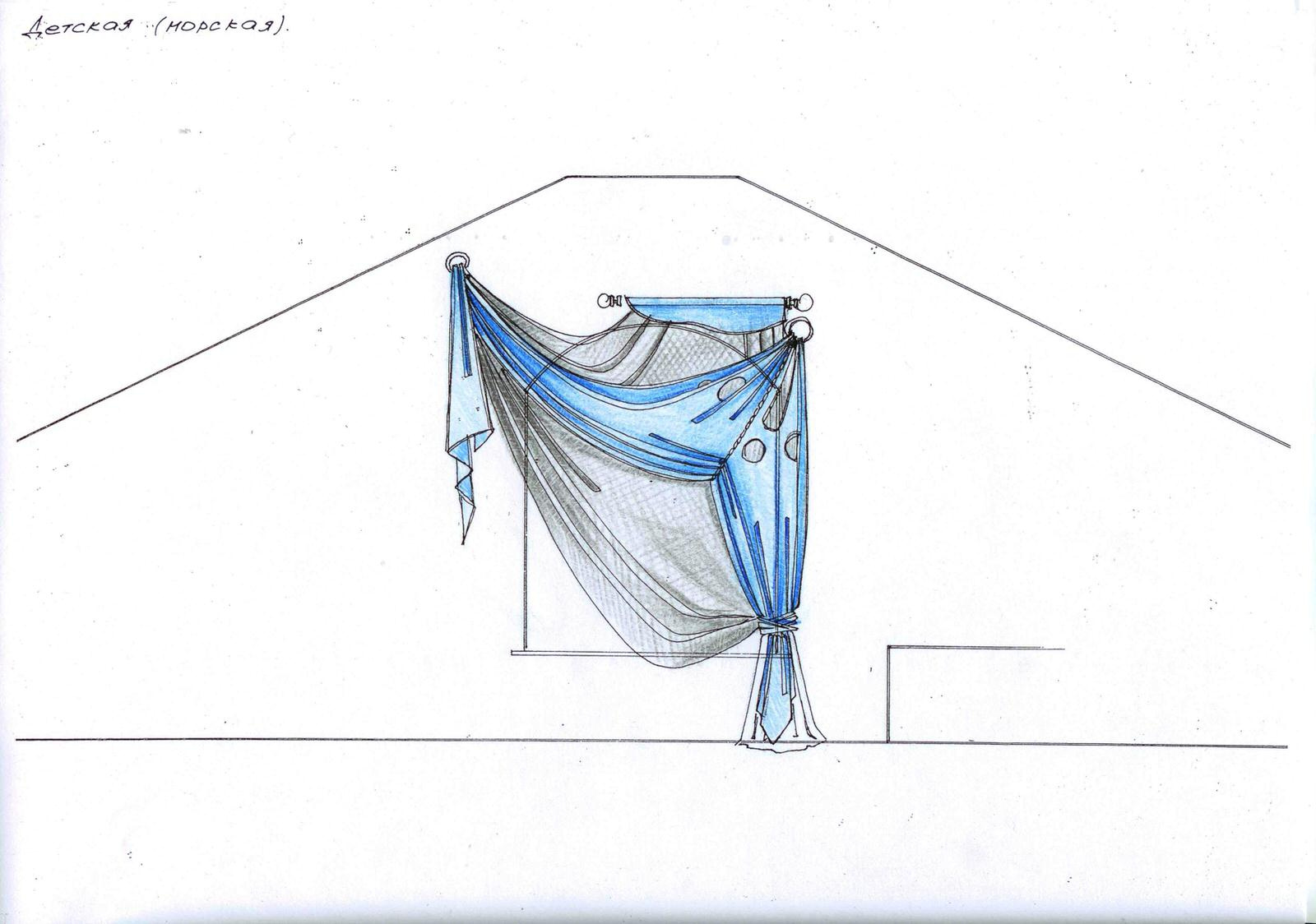 Рабочие материалы  Эскизы цветные