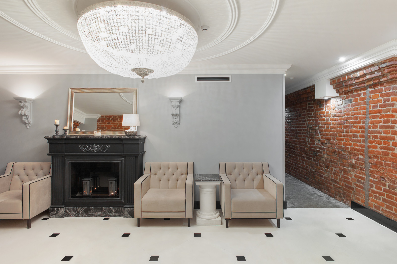 Отель Meltzer — интерьеры лобби и зоны завтраков