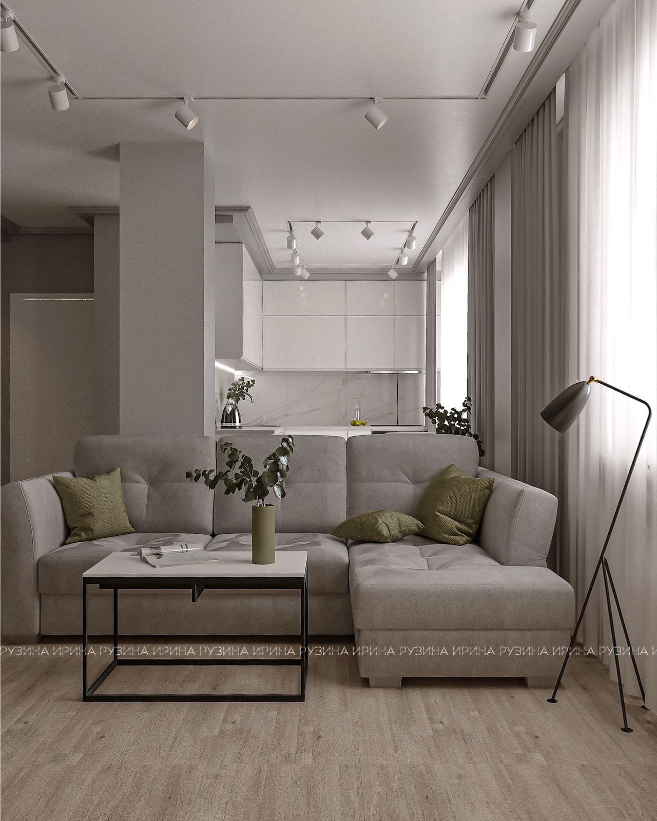 Часть квартиры в ЖК Центральный