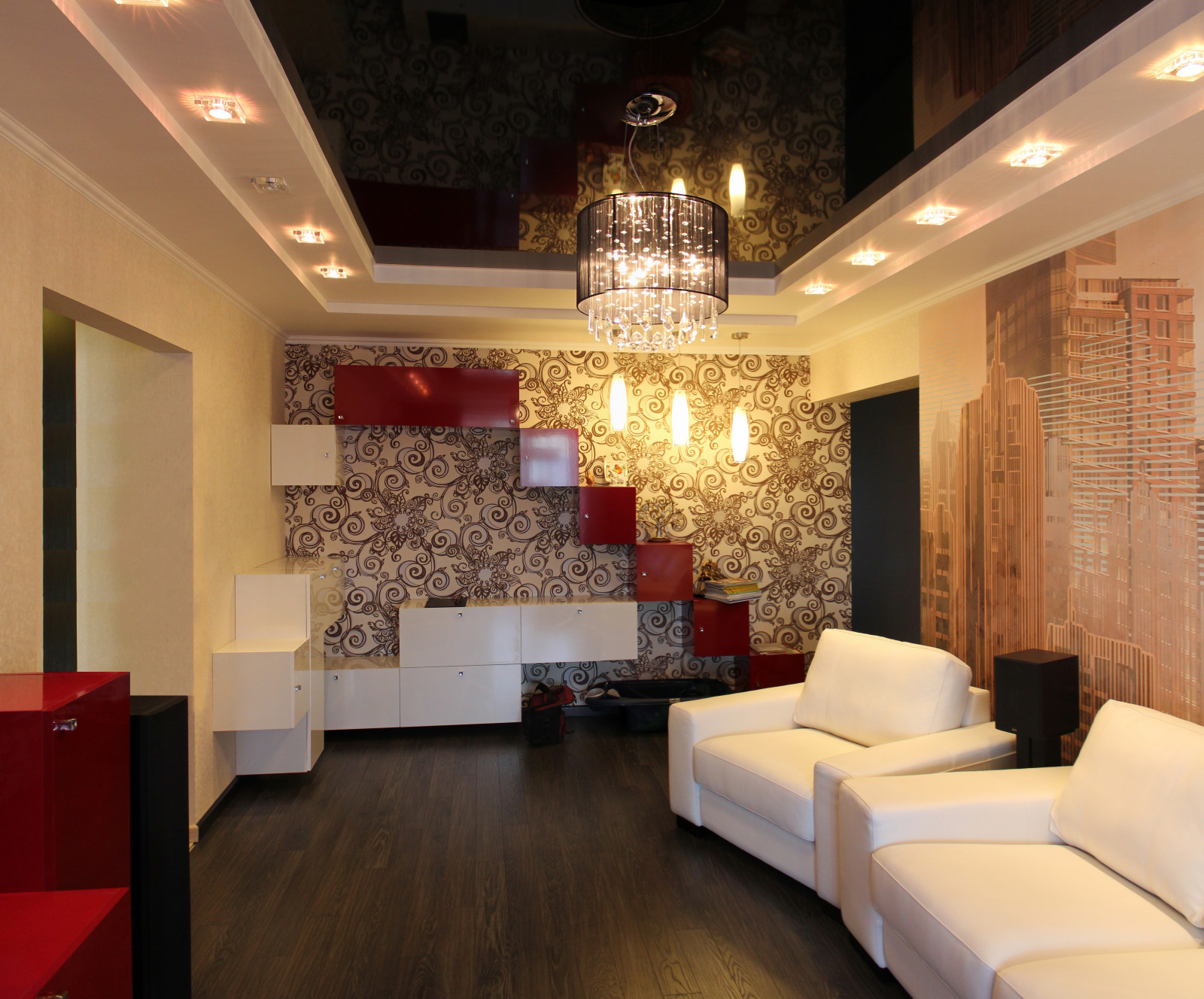 Квартира с яркими акцентами