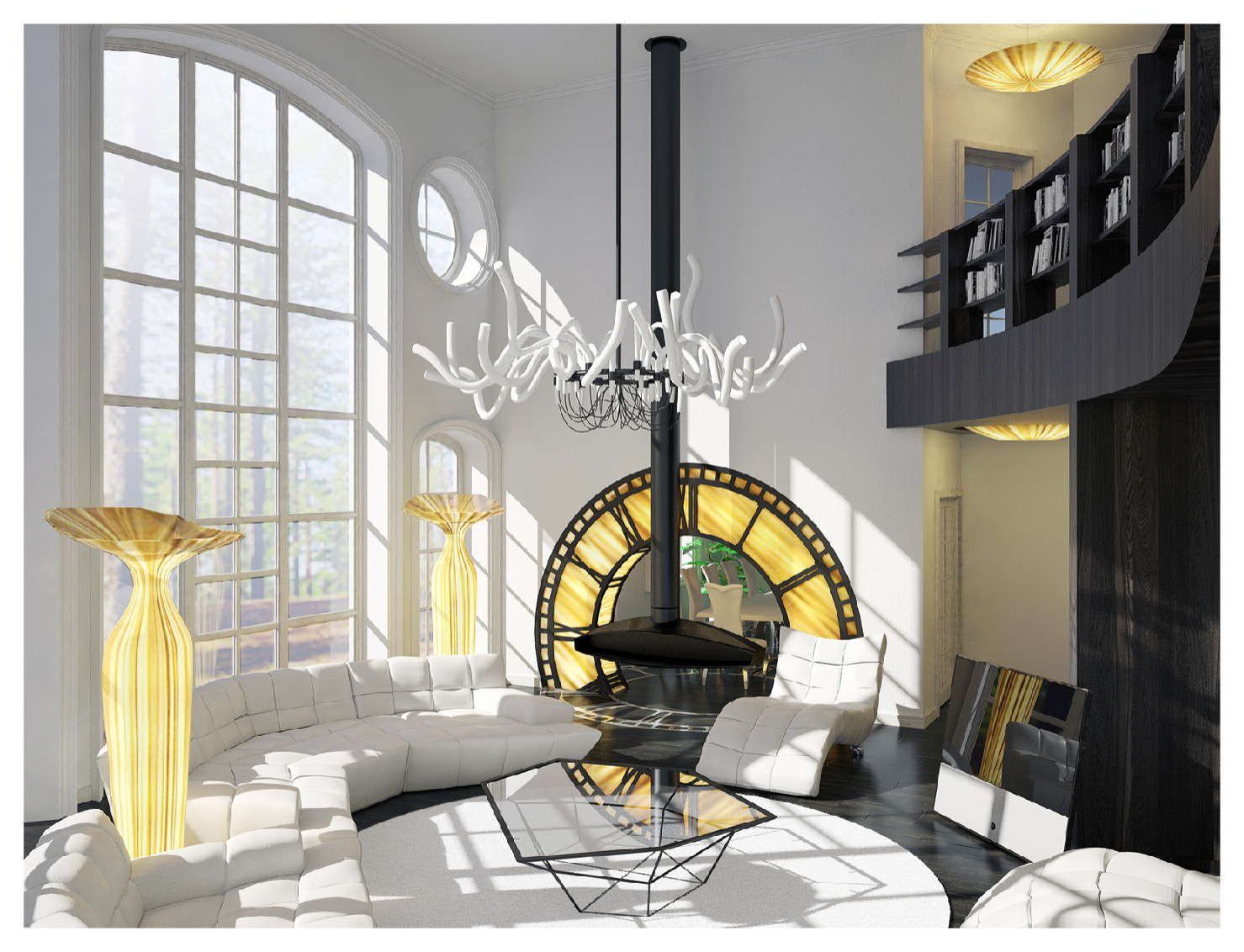 Гостиная дома №1 турбазы "СОСНОВЫЙ БОР"