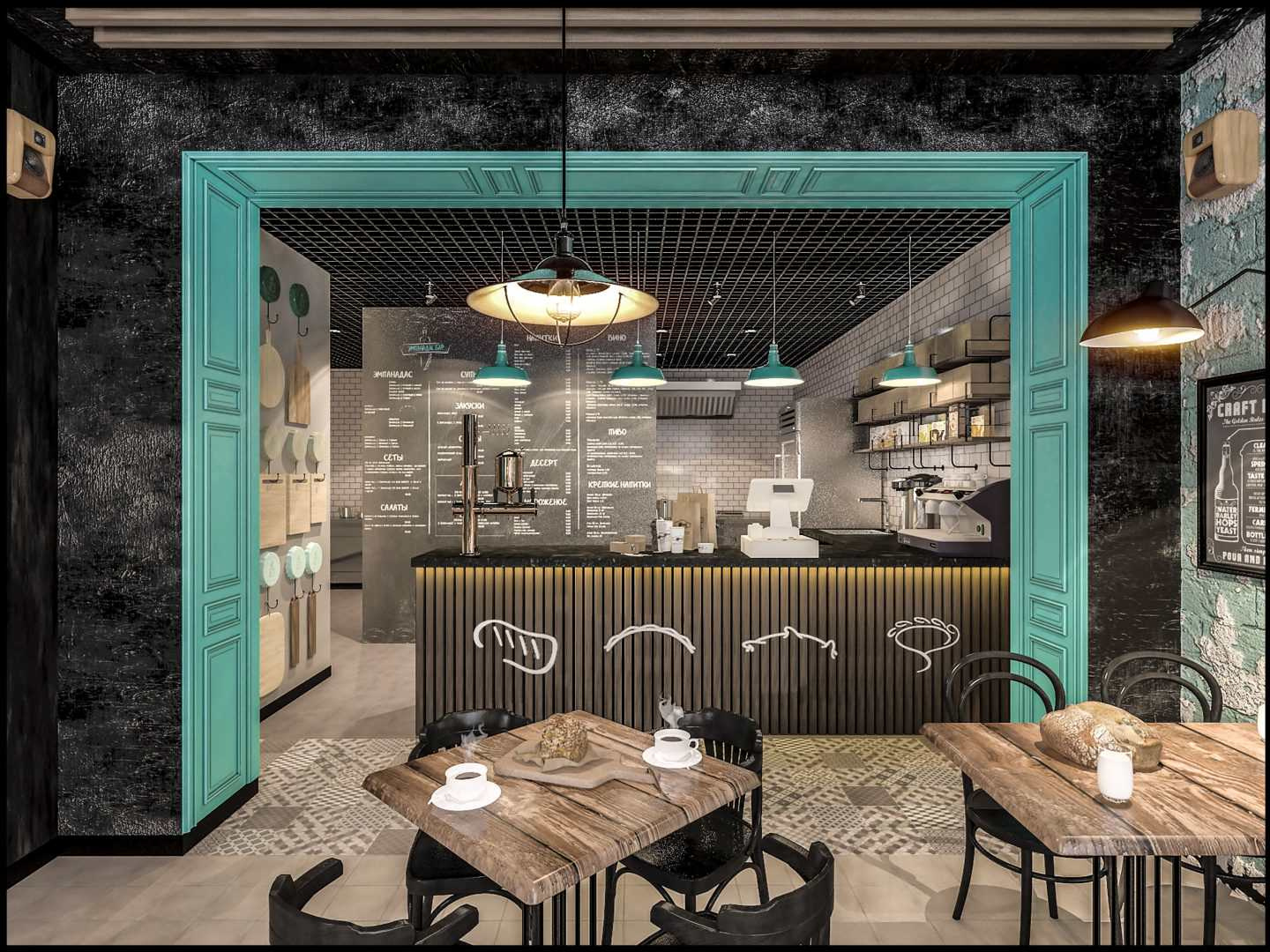 Кафе булочная «Empanadas Bar» 85 кв.м