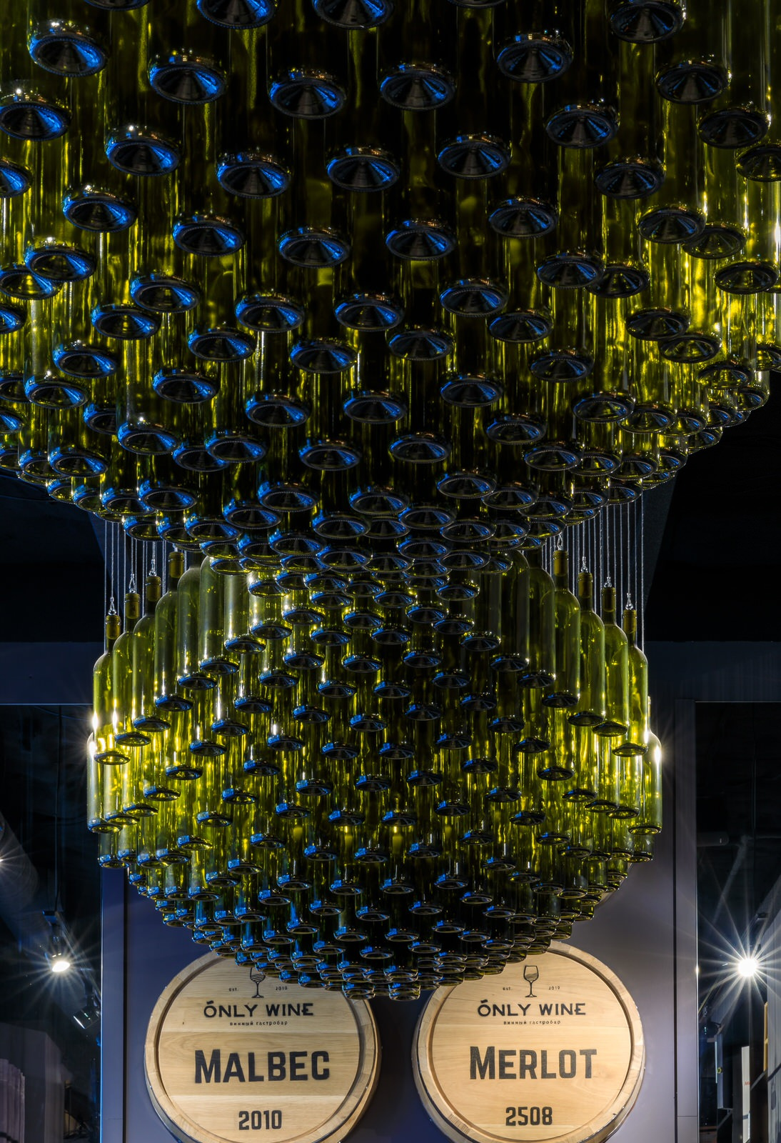 Дизайн бара "ONLY WINE"