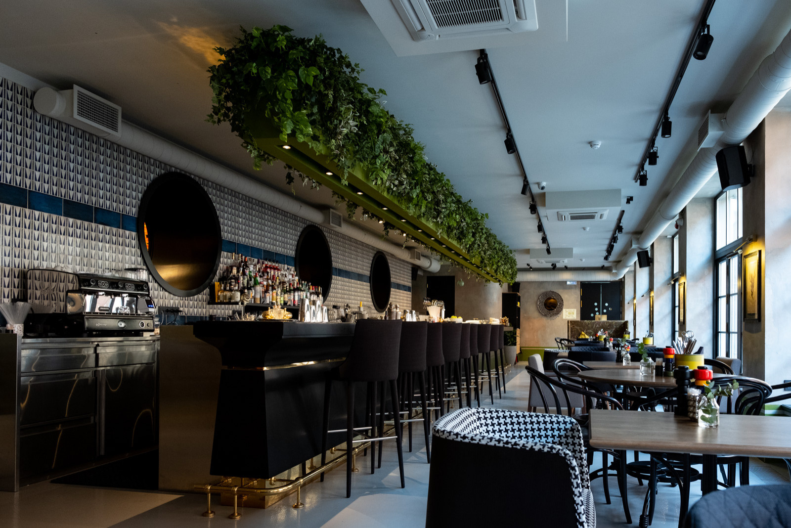 Озеленение ресторана