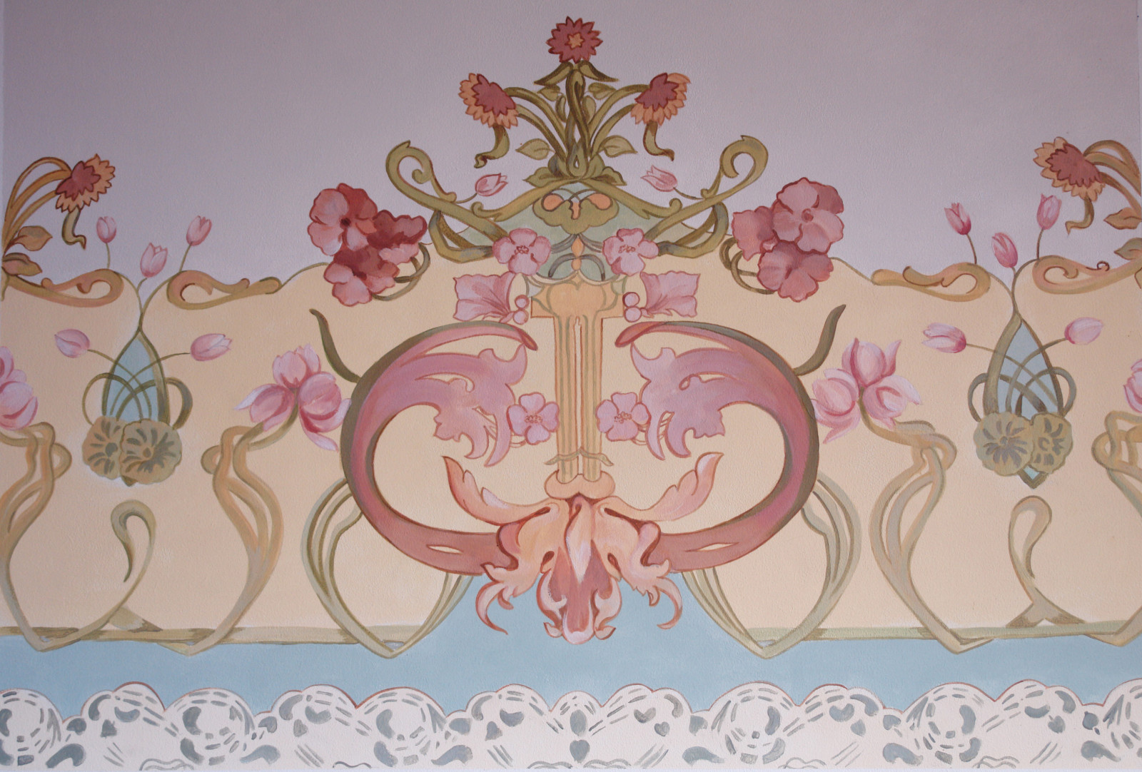 Роспись в ресторане