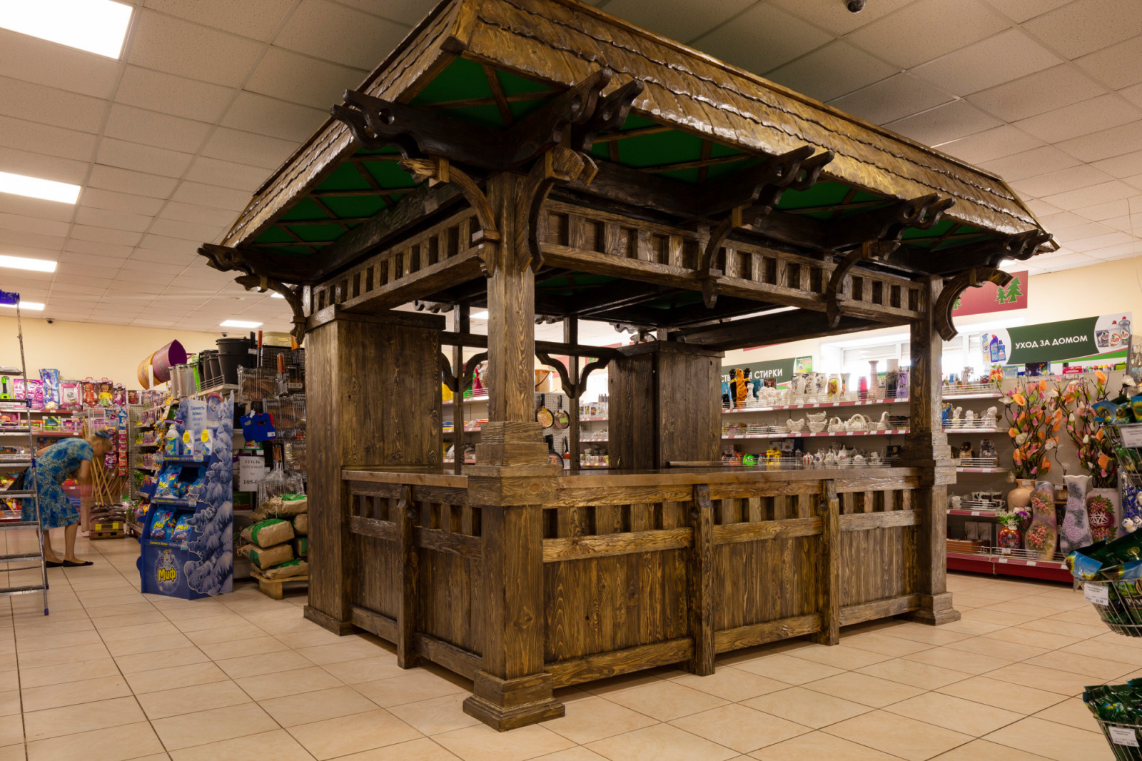 Павильон для продажи разливного пива