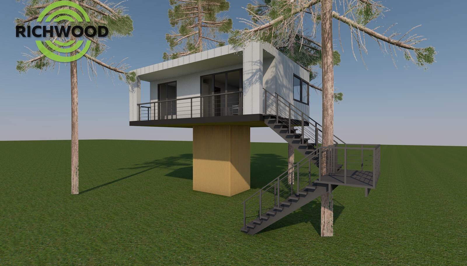 Дом на дереве «Fabulous» для постоянного проживания