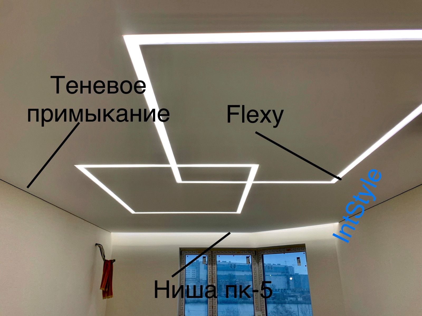 Обложка проекта: Современные световые решения на Тканевом потолке