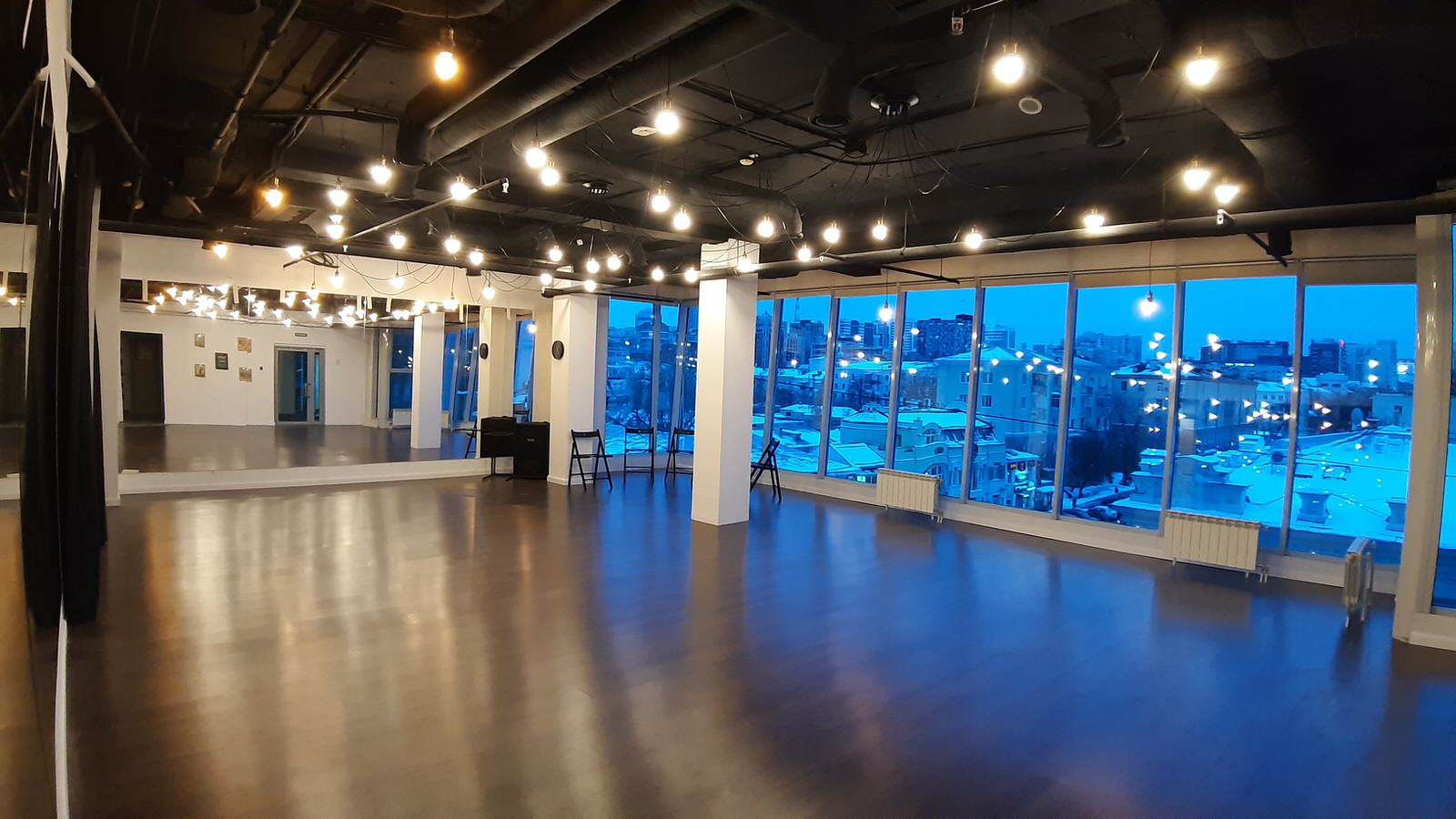 Зеркала для студии танцев Dance Space