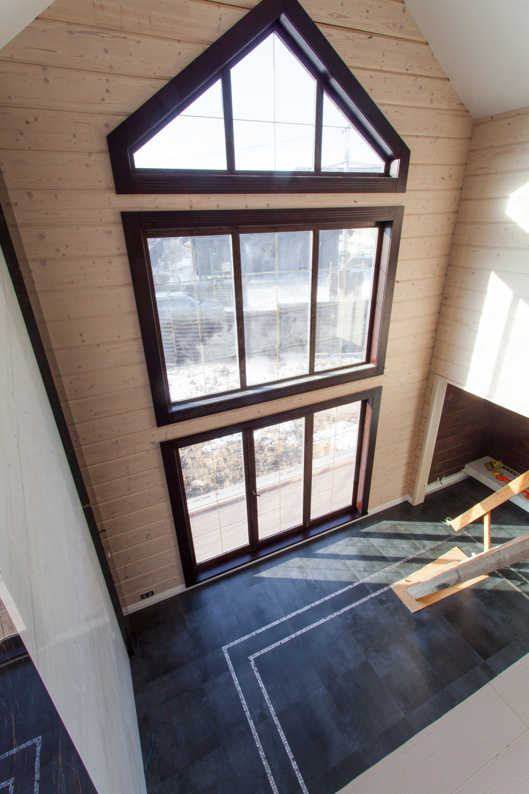 Готовый дом из клееного бруса по проекту "Алдан" 312 м2