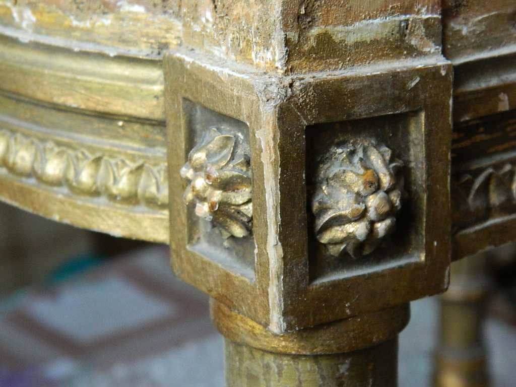 Реставрация сусальным золотом