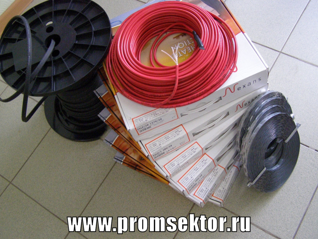 Нагревательные кабели и терморегуляторы