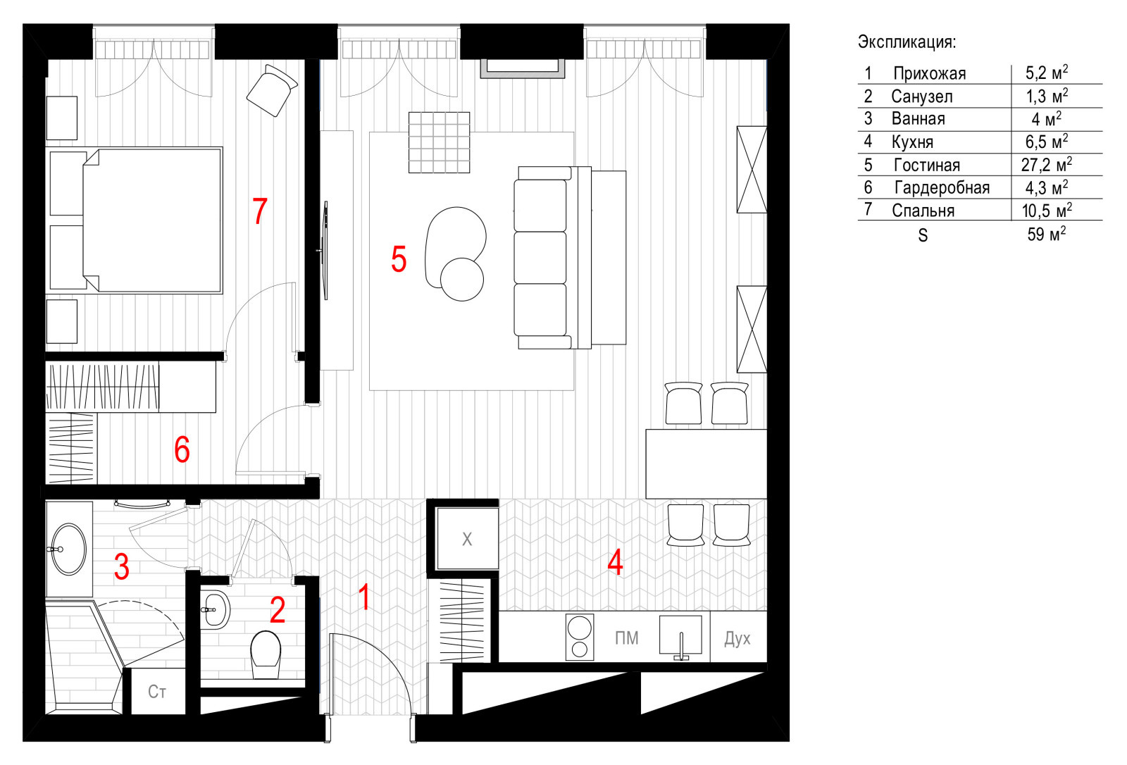 Квартира под сдачу в ЖК "I'am"