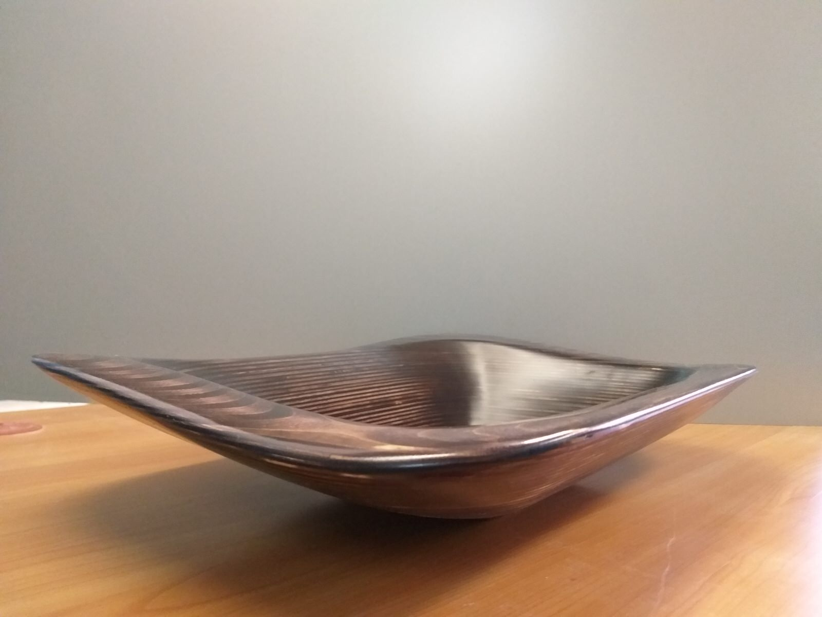 Дизайнерская деревянная раковина из фанеры