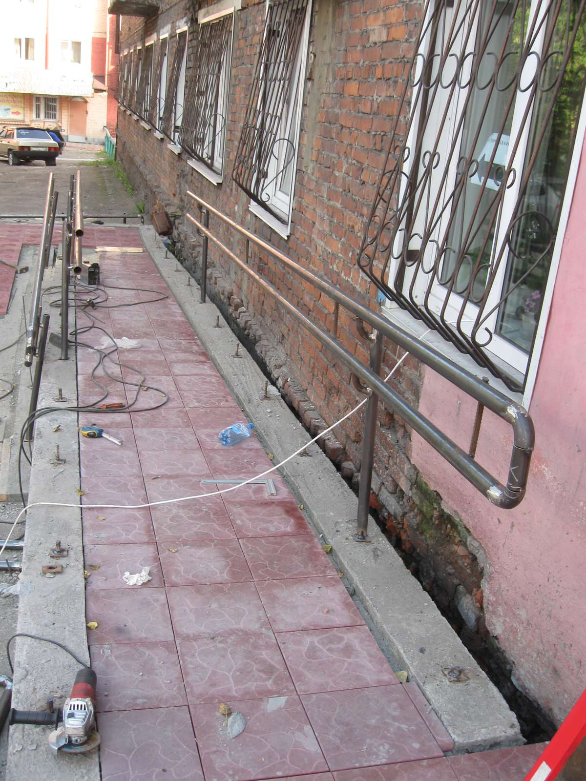 Пандус и входная группа по программе "Доступная среда"