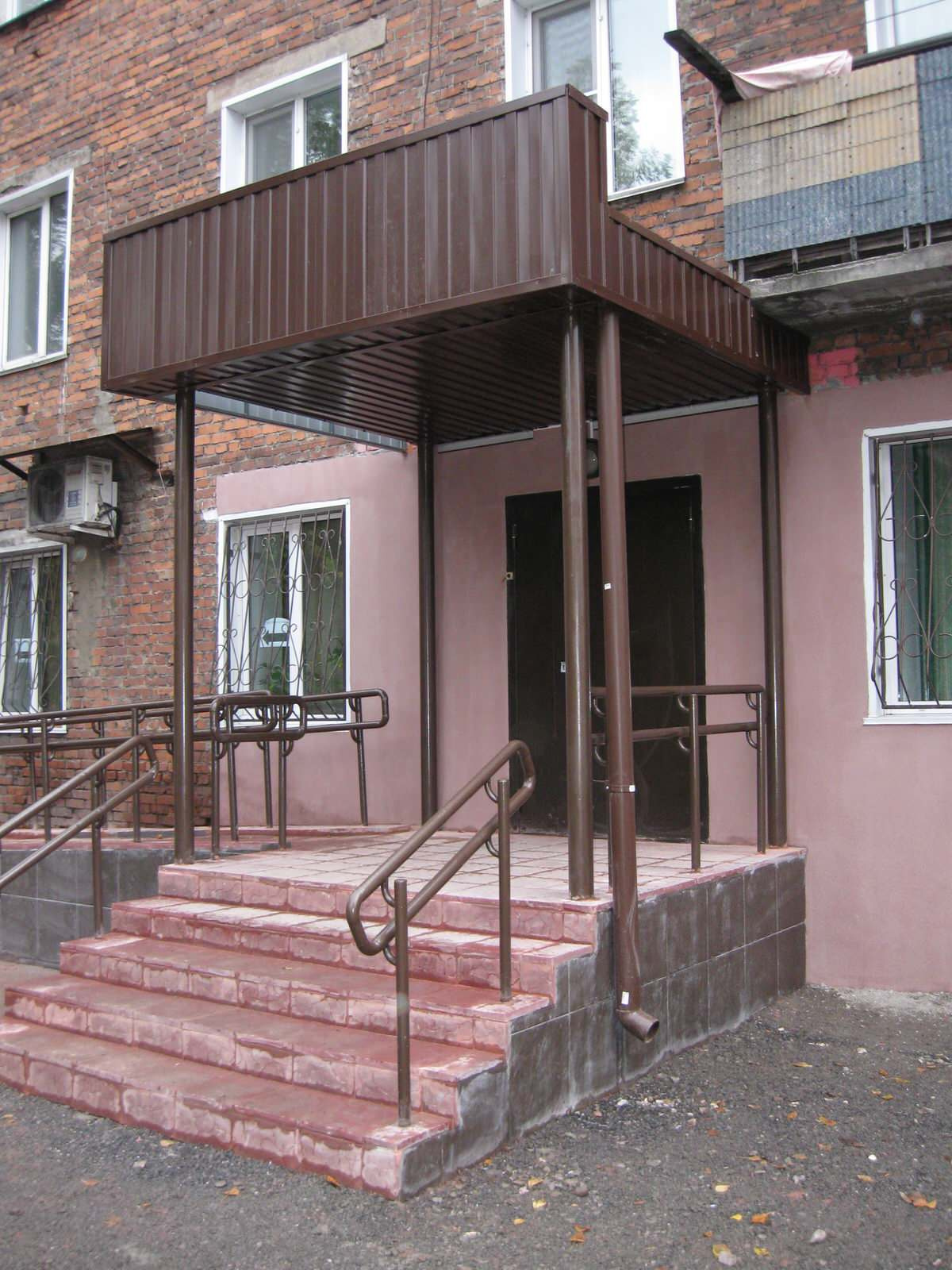 Пандус и входная группа по программе "Доступная среда"