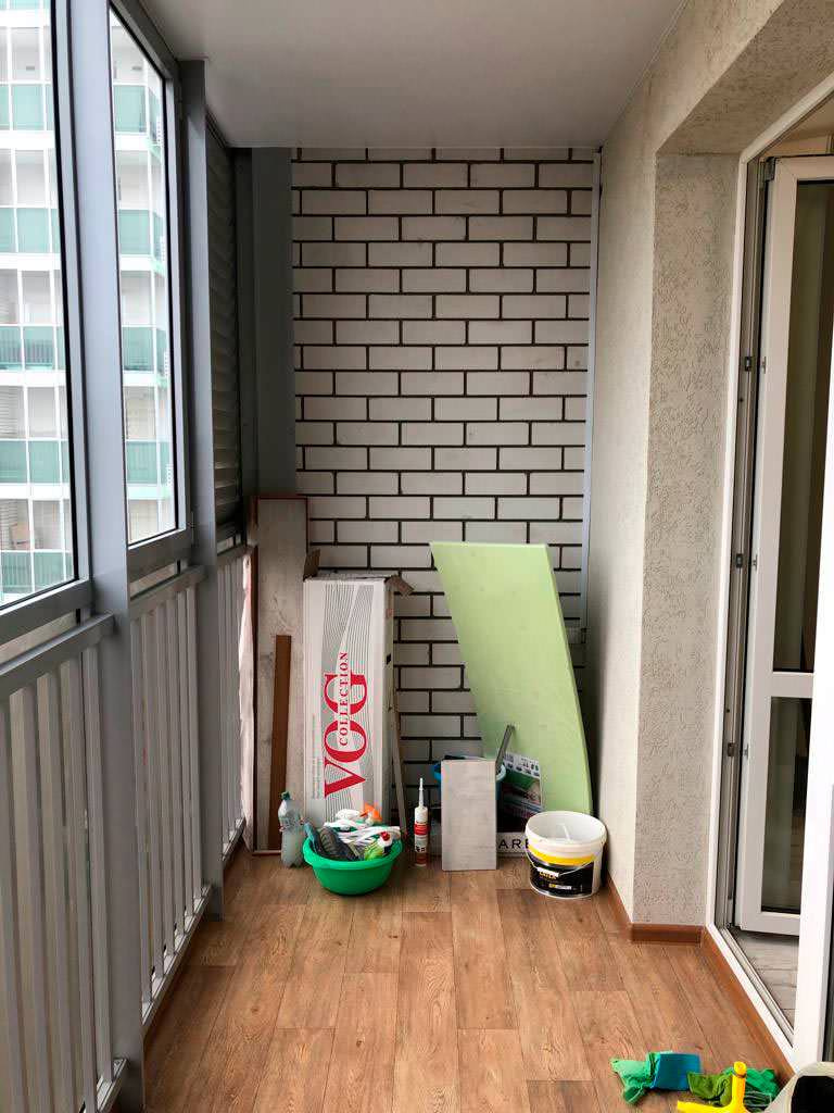 Ремонт квартиры студии ЖК “Изумрудные Холмы”