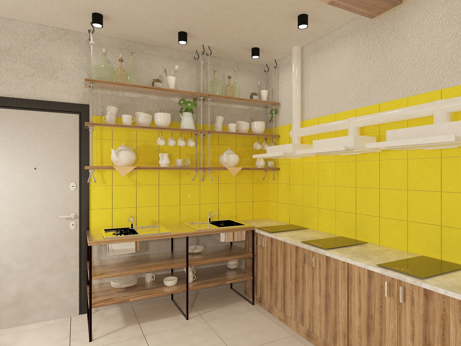 Дизайн Hostel +Lemon+ г.Москва