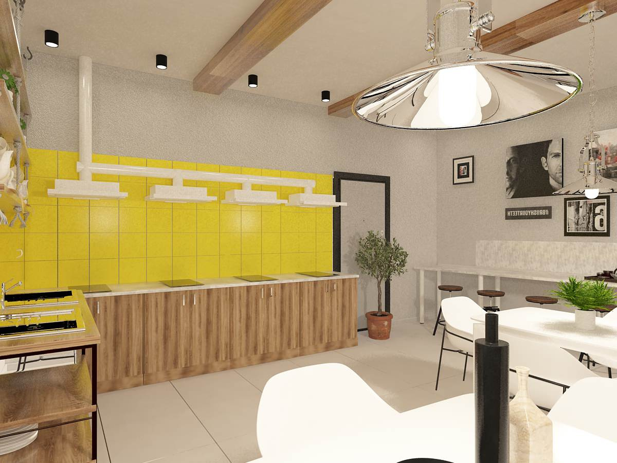 Дизайн Hostel +Lemon+ г.Москва