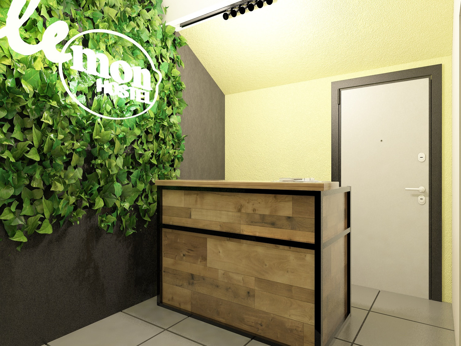 Дизайн Hostel +Lemon+ г.Москва