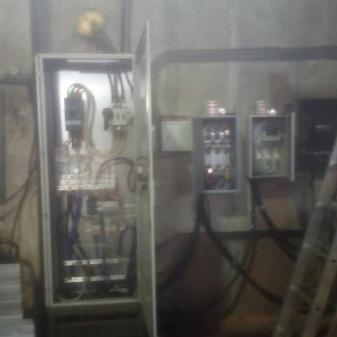 Электромонтажные работы на промышленном обьекте