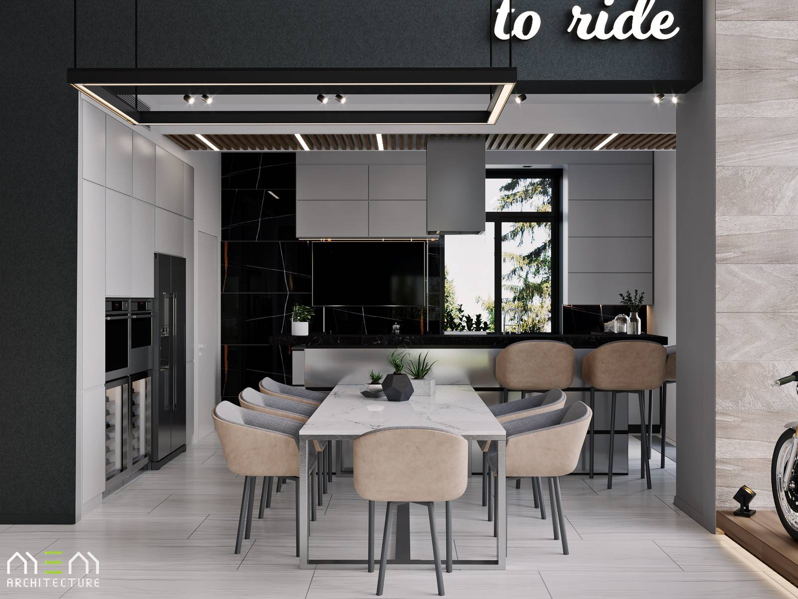 Гостиная частного дома