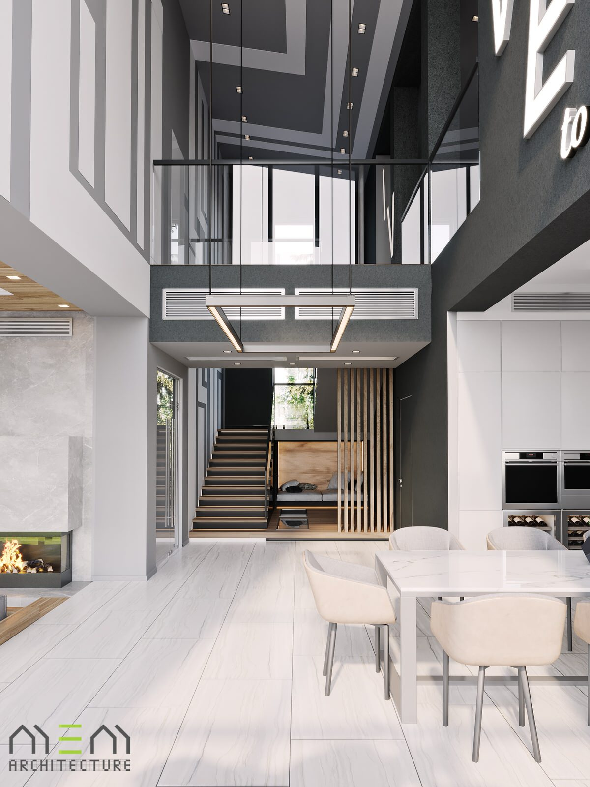 Гостиная частного дома