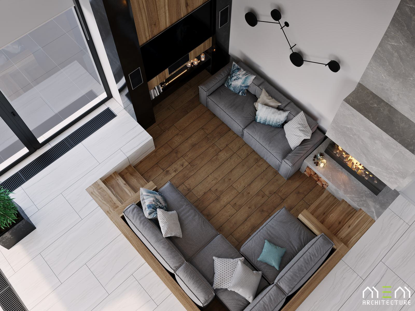 Гостиная частного дома