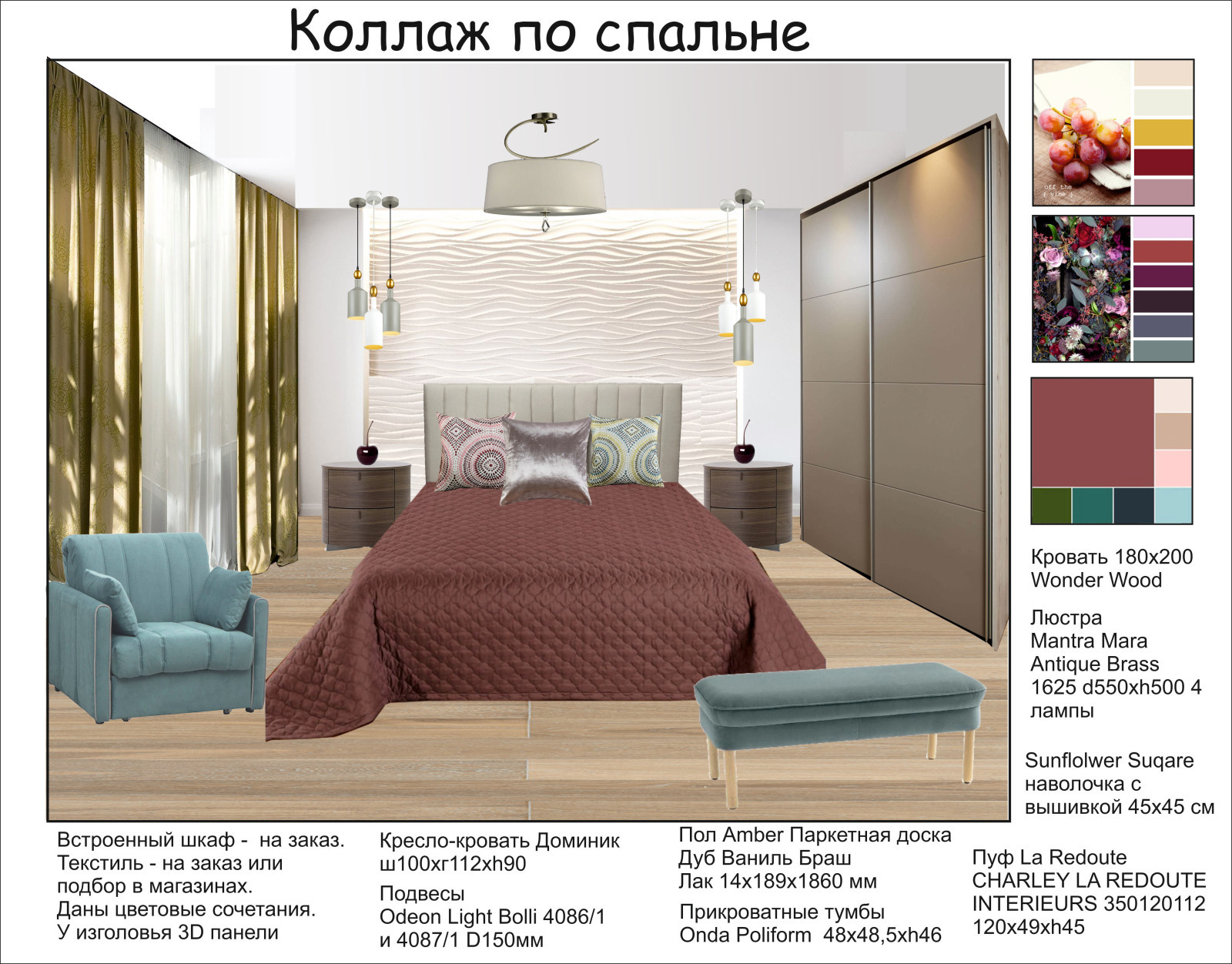 Стилистические решения коллажи