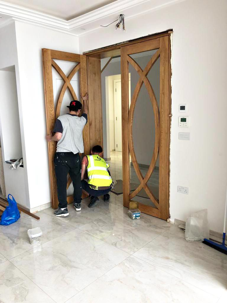 exclusive wood doors london