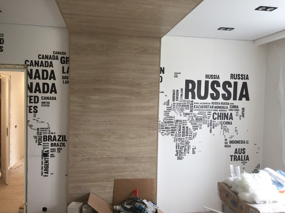 Комплексный ремонт квартиры 125 м2.