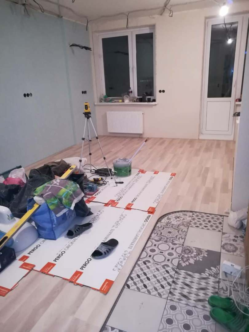 Комплексный ремонт помещения 37 м2