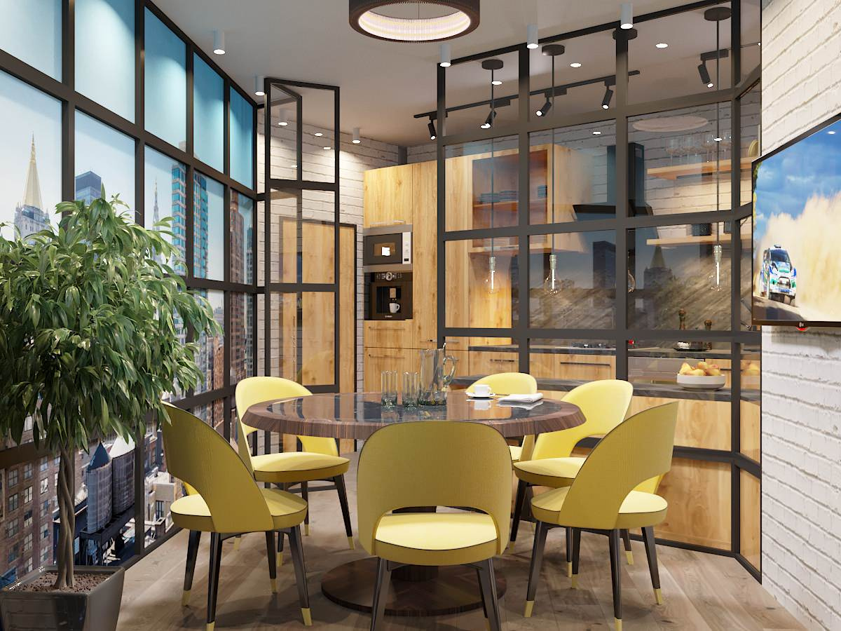 Кухня столовая для офиса