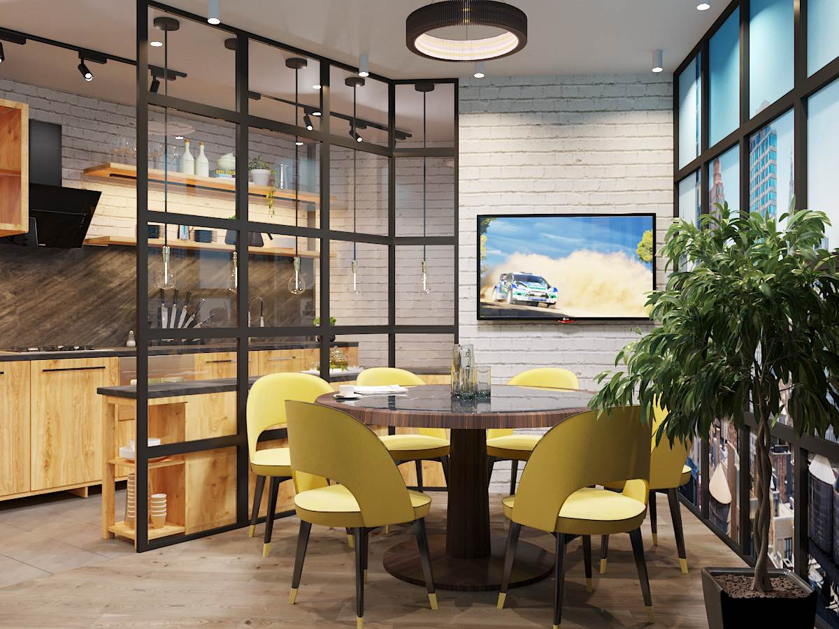 Кухня столовая для офиса