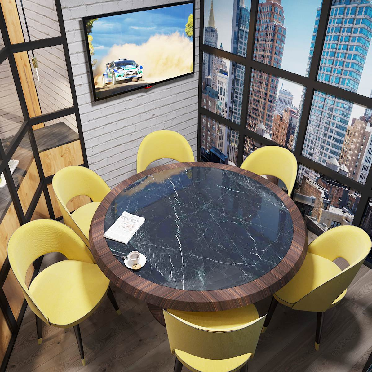 Кухня столовая для офиса