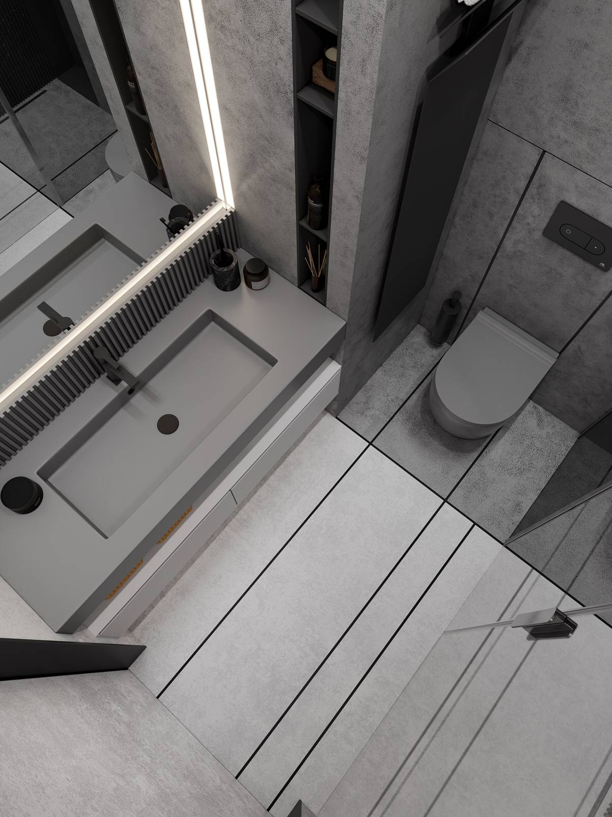 Дизайн трёхкомнатной квартиры в ЖК "Дом на Зелейной | Санкт-Петербург | Россия |