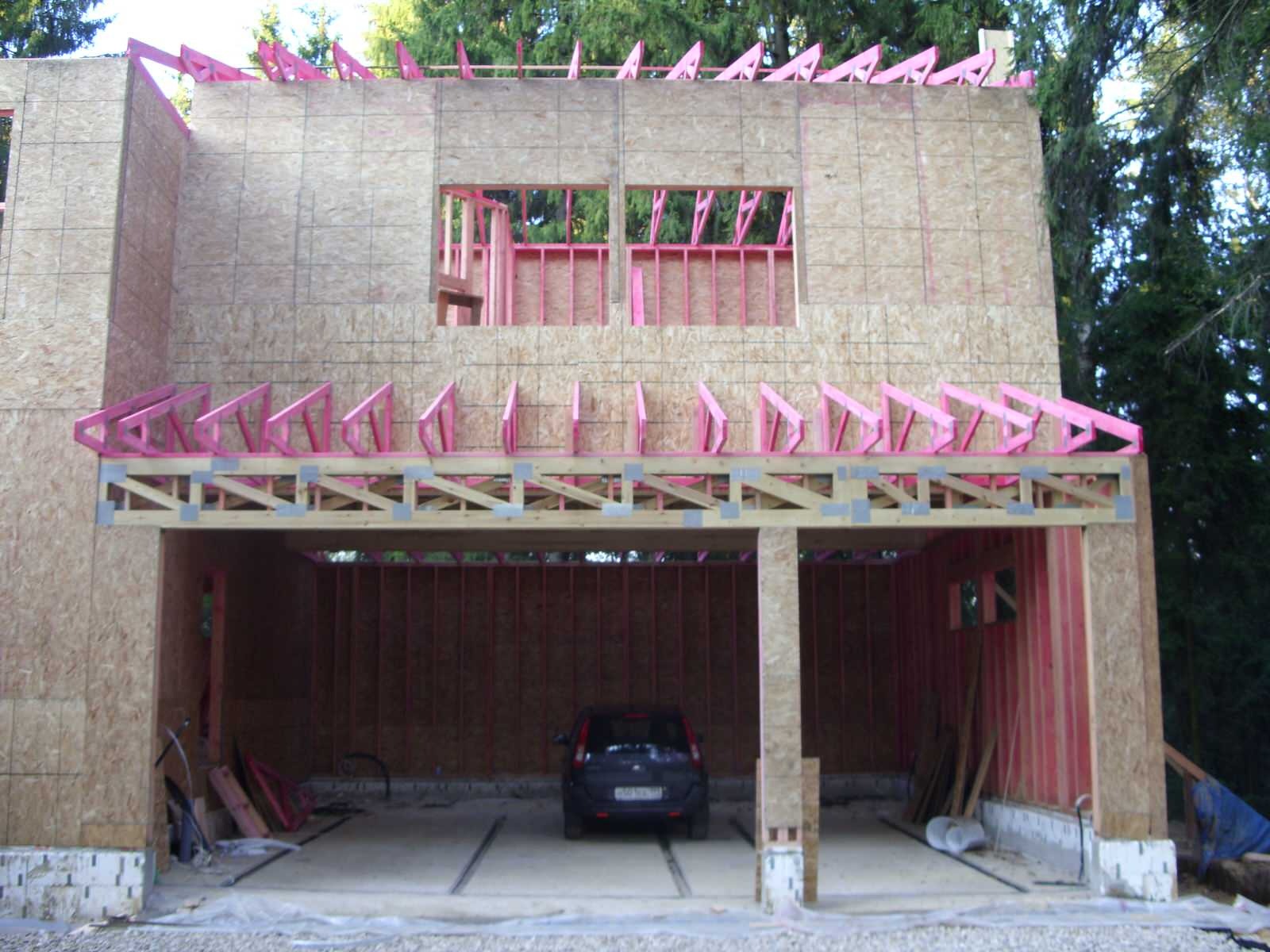 Каркас дома