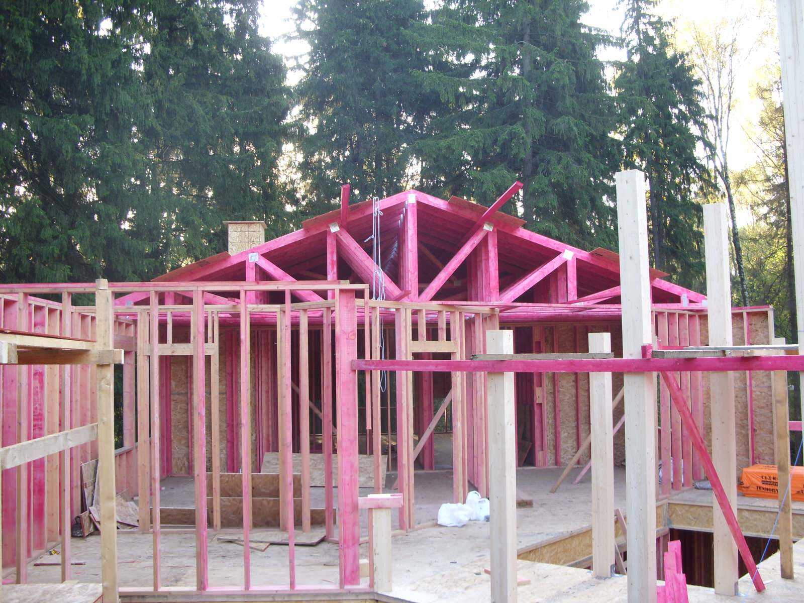 Каркас дома