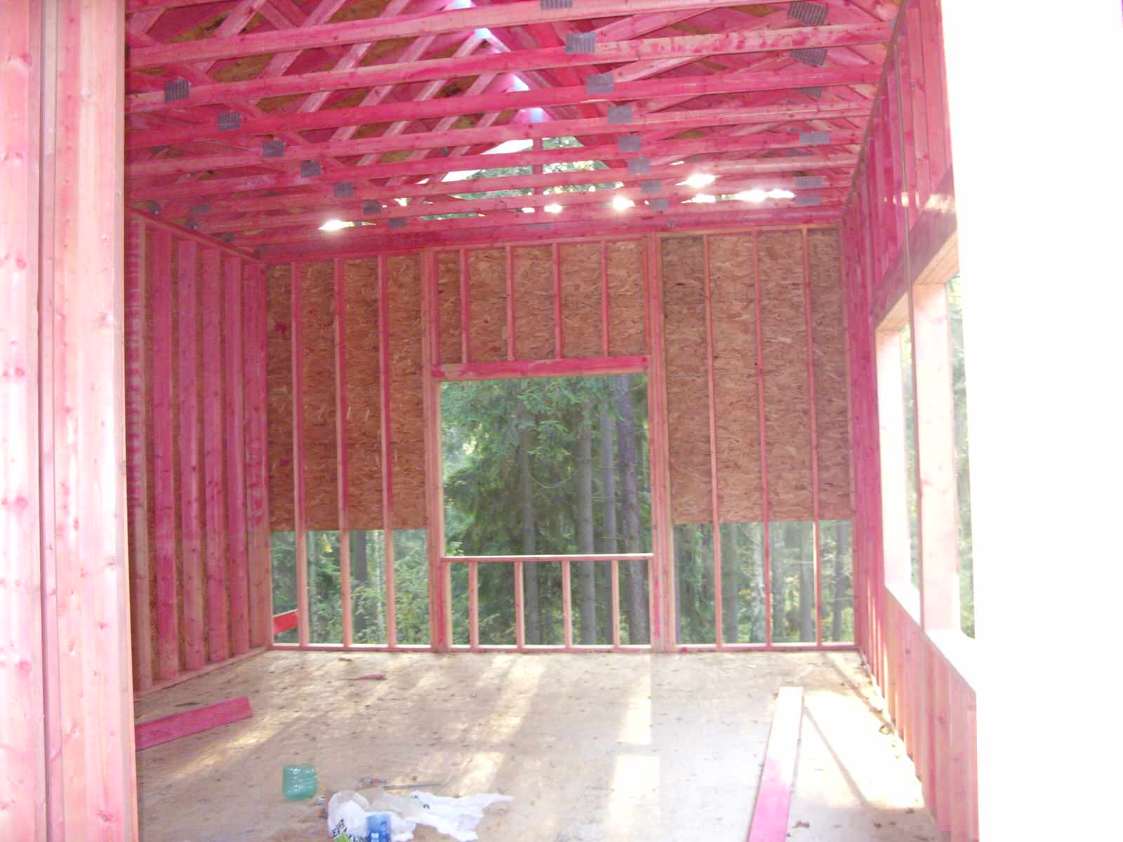 Каркас дома