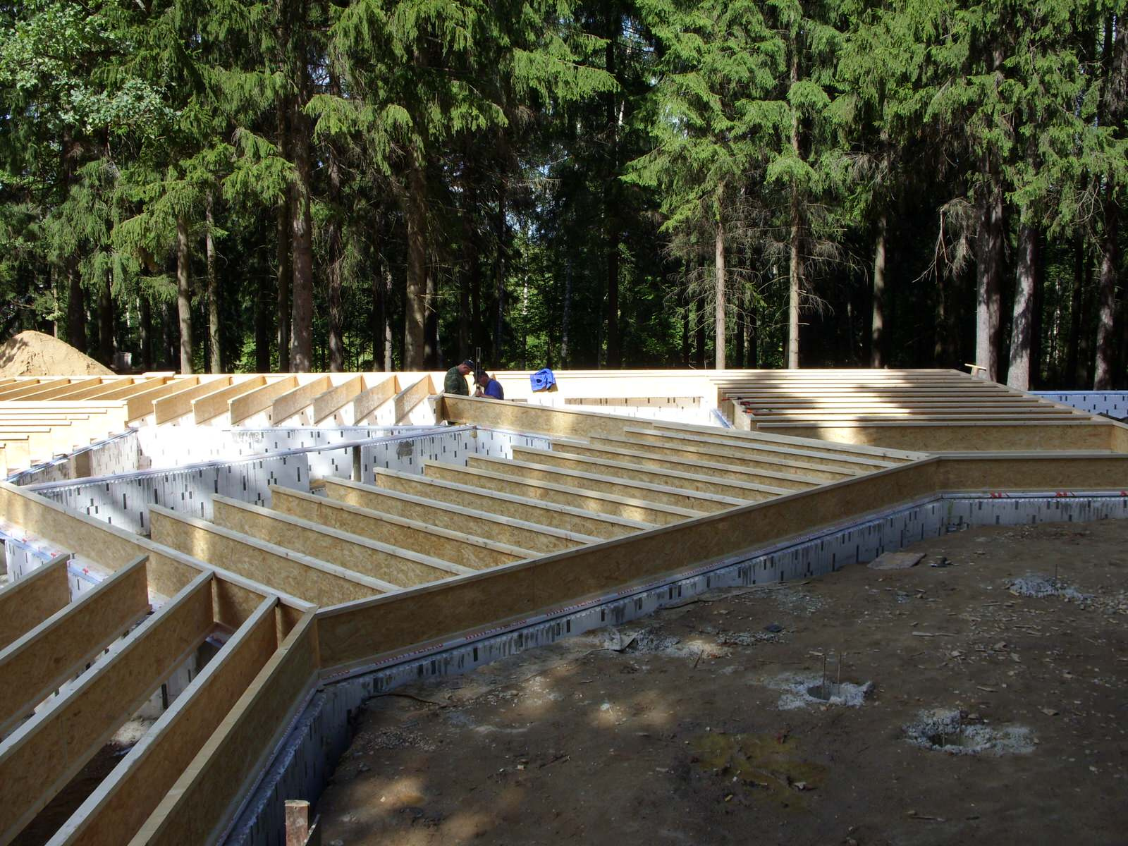 Каркас дома