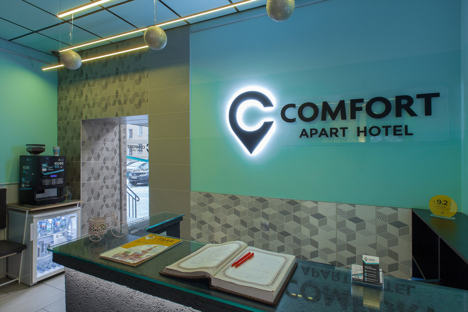 Comfort Hotel — интерьеры отеля