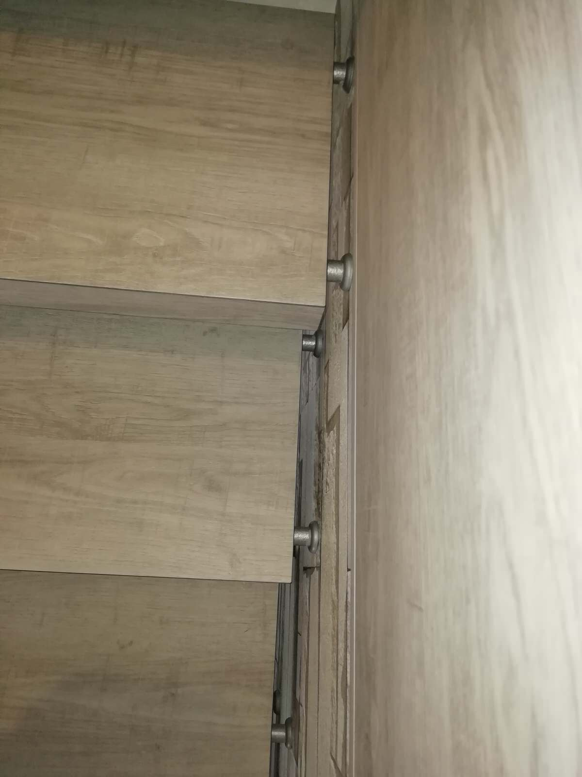 лестница больцевая беленый дуб