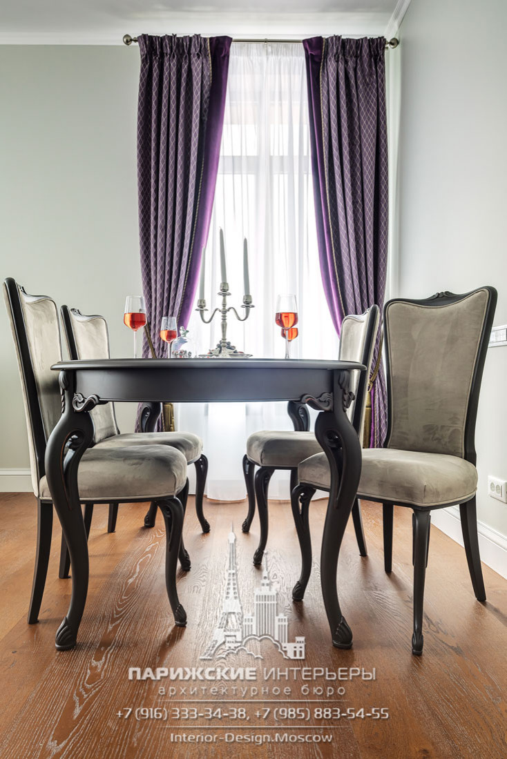 Реализованный проект 3-комнатной квартиры в стиле неоклассика