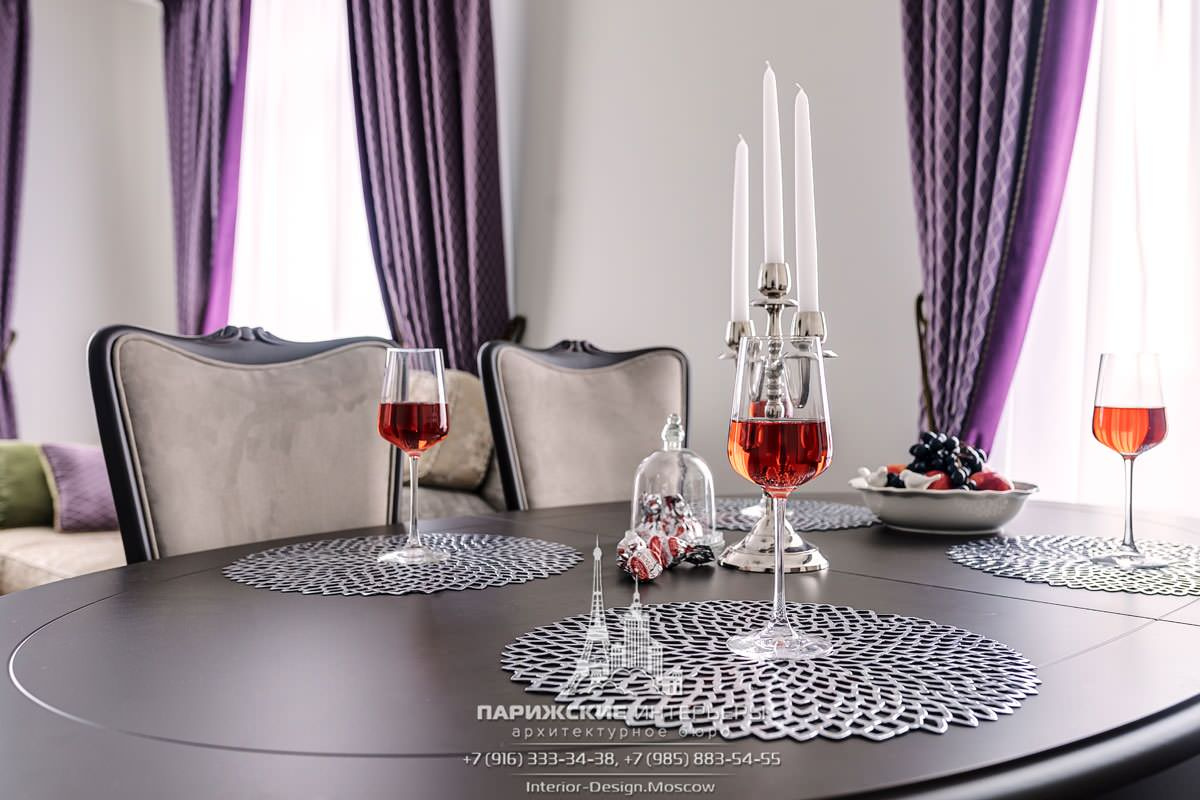 Реализованный проект 3-комнатной квартиры в стиле неоклассика