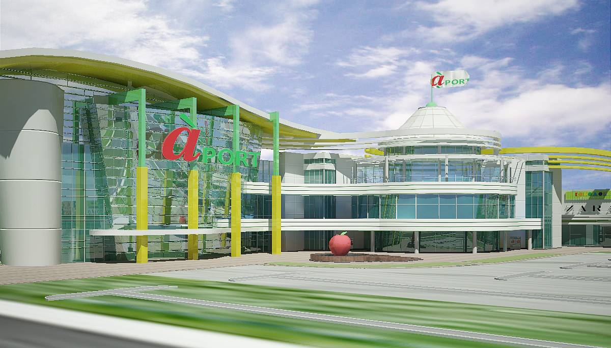 Дизайн торгового центра АПОРТ