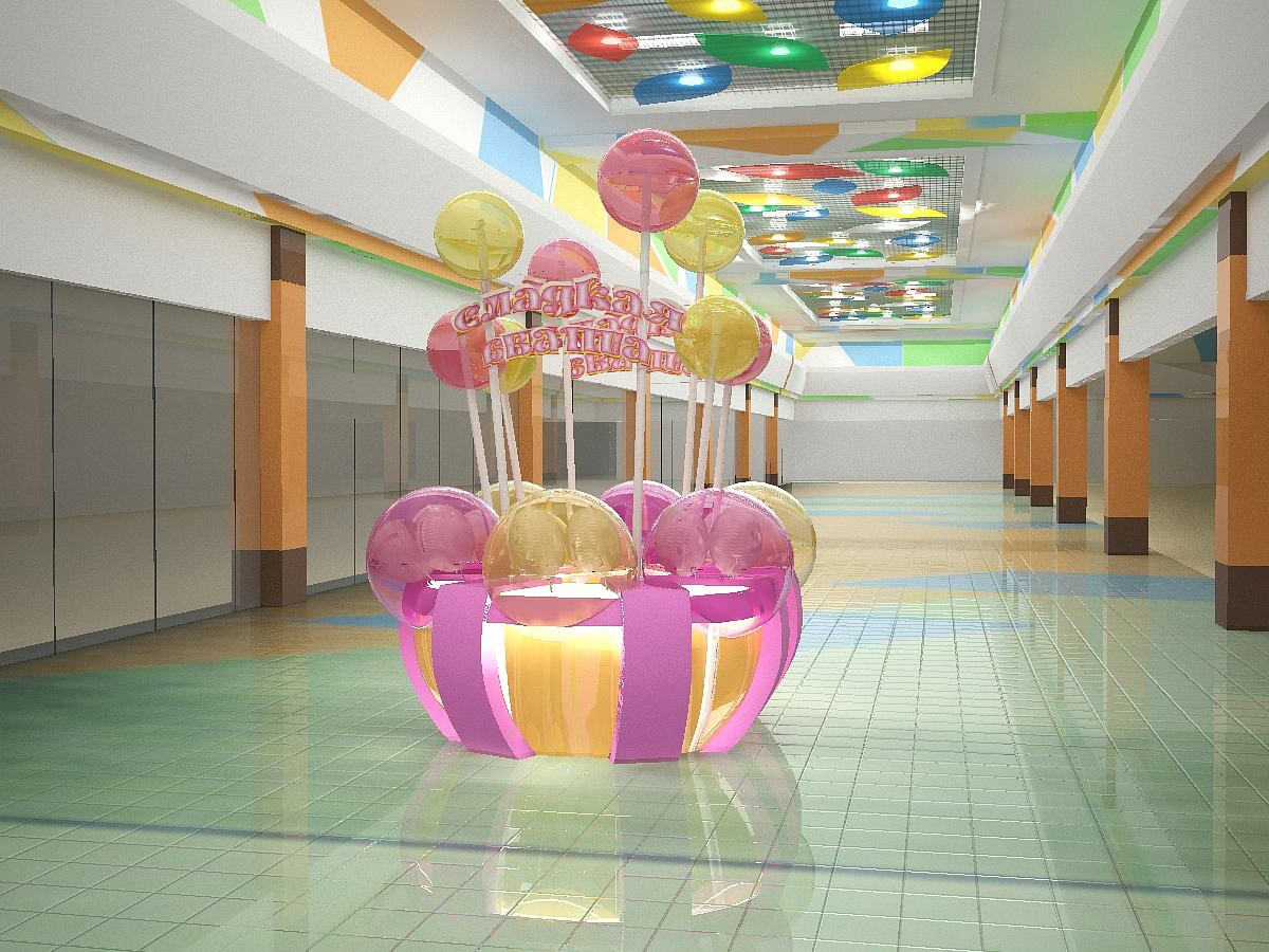 Дизайн торгового центра АПОРТ (фасады/интерьеры)