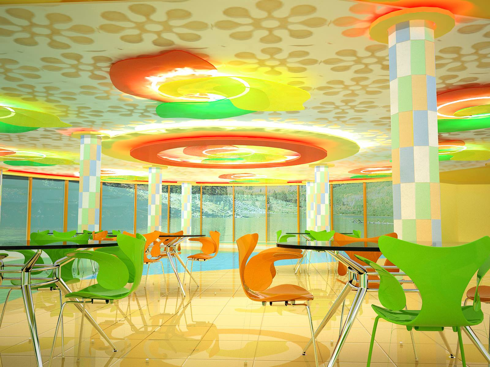 Дизайн торгового центра АПОРТ (фасады/интерьеры)